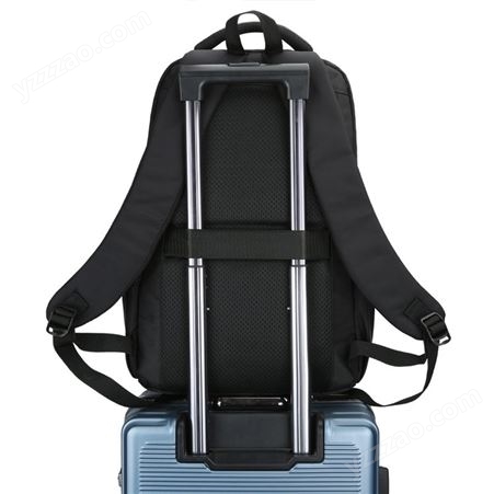 双肩包商务笔记本包大容量出差旅行背包简约时尚学生书包礼品定制