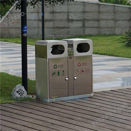 户外垃圾桶 众鹏果皮箱 双色定制 景区公园步行街等场景广泛适用