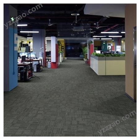 巨东地毯丙纶工装办公室地毯方块地毯会议室走道书房 TB12