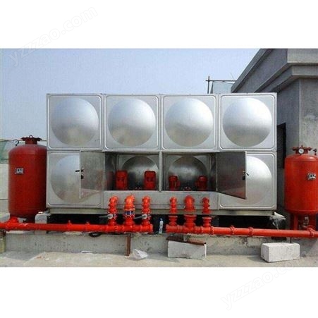泰岳消防供水设备消防定压补水装置箱泵一体化水箱消防供水装置直供