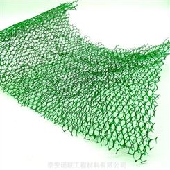 三维固土网厂家 山体护坡绿化防护三维立体植被网 诺联EM2三维植被网