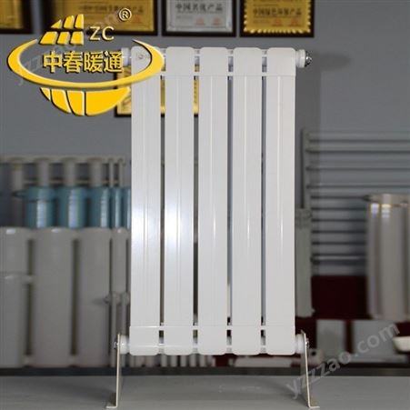 大型钢铝复合蒸汽散热器GLF60/50-1.0-500翅片管绕片管换热器水循环暖气片