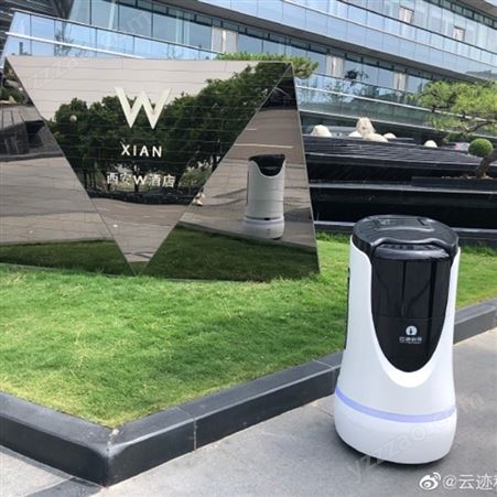 送物机器人 1500多家酒店选择雅诗阁酒店机器人餐厅迎宾机器人