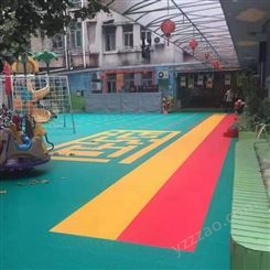 渑池幼儿园悬浮地板 直销球场悬浮地板厂家
