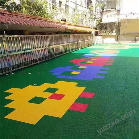 现货湘冠地板 排球场悬浮地板 广东从化户外羽毛球场拼装地板