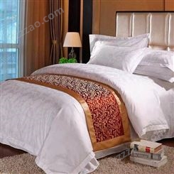 北京酒店床上用品 鑫艺诚酒店客房纯棉床单被罩定制生产