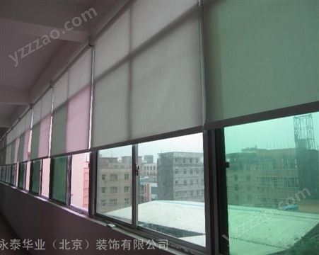 北京东城定做盈创垂直帘 电动窗帘 工程卷帘 遮光帘
