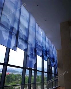 北京东城定做盈创垂直帘 电动窗帘 工程卷帘 遮光帘