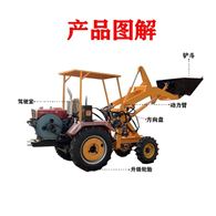 鏟土運輸機小型裝載機 農用養殖場小型裝載機鏟車 電動910小型輪胎式裝載機